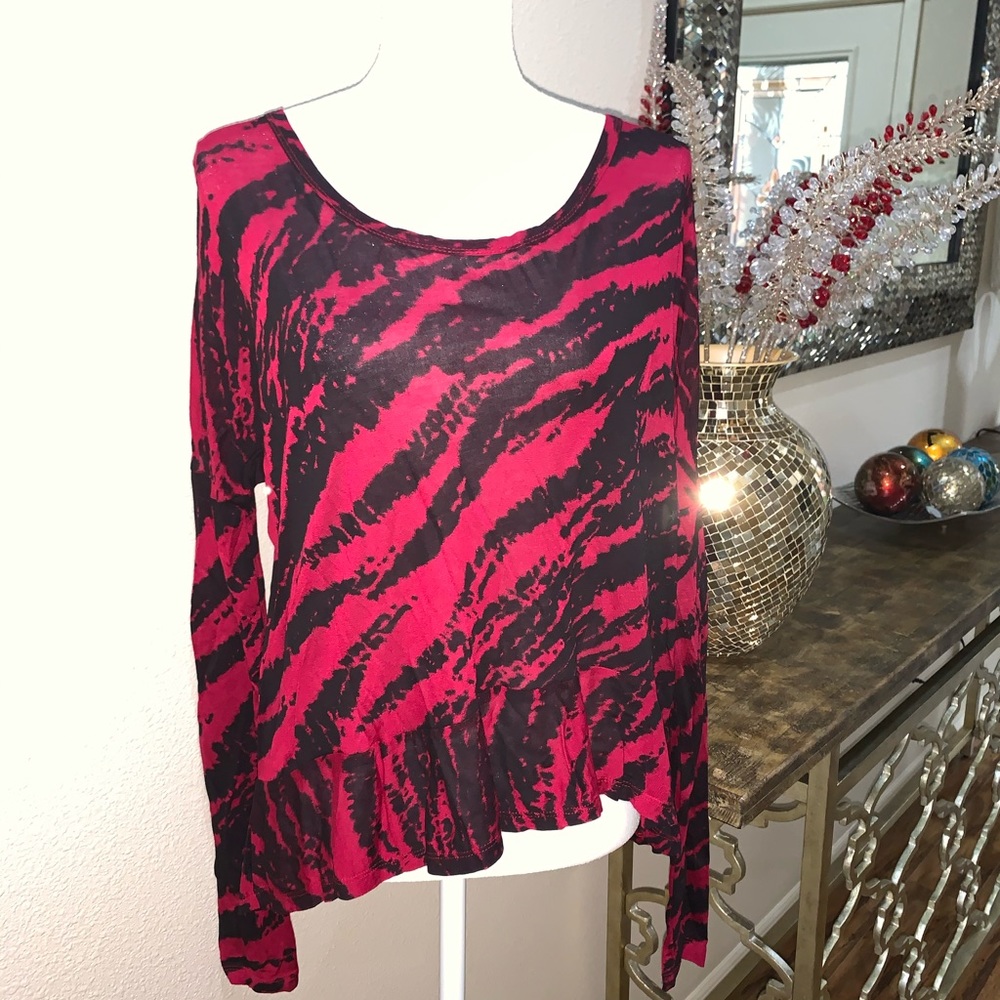 Kensie red blouse
